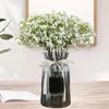 Fleurs décoratives fleurs simulées décoration intérieure élégante arrangement artificiel de babysineh pour la pièce maîtresse de table de mariage de bureau
