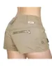 Short féminin Low Rise Slim Fit Retro Summer Cargo pour Beach Nightclub Streetwear