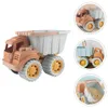 Truck per bambini per bambini per bambini giocattoli da spiaggia giocattolo giocattolo giocattolo per ribaltatura per auto da scavo portatile sabbia di sabbia di plastica giocattolo giocattolo 240418