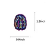 Broches unieke kaarten van hersengedragsfunctie pin neuroimaging artistieke interpretatie broche aDHD mentale gezondheid einde stigma cadeau
