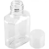 Bottles Clear Empty Travel Portable Mini Plastic Business Jar Hand 1oz/30ml Dispensing Trip Sanitizer Toiletry