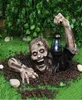 Kreative Halloween -Dekoration Zombie Terror beängstigende Horror -Dekor Leichte Laterne Statue für Haus im Freien im Freien außerhalb des Hofes 2203238608932
