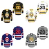 CEOTHR 20 Carl Racki Youngblood filme Jersey Thunder Bay Bombers Movie Hockey Jerseys White Movie Jerseys Stitched Fast