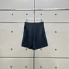 Shorts pour femmes plissés hauts hauts parapluie noire de mode Peplum Summer Y2k 2024