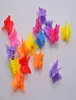 50pcs Coups de papillon de couleur mixte pour enfants Plastique papillon mini clips de griffes de cheveux Clip pour enfants cadeau multicolore 18cm15cm1725170