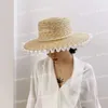 Designer di cappelli di paglia di moda uomini donne cappello da secchio cappello da pescatore protezione da sole protezione estiva di viaggio in spiaggia sunhat di lusso di lusso