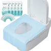 Toilet Seat Covers 10 Disposable For Wrapped Travel Toddlers Potty Training In Public Restrooms Liners Easy Carry