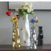 Vase Ceramic Vase Abstract Art Twist Special-shaped Living Room Table Table Arfferinam