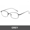 Occhiali da sole cornici zirosat 8027 occhiali ottici in titanio puro telaio pieno-rim con occhiali per occhiali rx per occhiali maschili