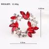 Broches broche mode beauté cristal exquise fleur papillon épingle féminine vendant la fête cadeau robe fille accessoires