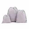 Avondtassen vaste kleur dames opslagpakket van katoenopslag tas eenvoudige dames truitstring kleine zakje koppelingsportebeurs handtassen aanpassing groothandel
