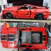 In magazzino Shelby GT500 Model Sport Car Aston V12 Tecnologia Compatibile MOC 50047 50414 Building Bricks Accessori Bricks Toy JDM 240428