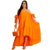 Robes de fête vanhao sexy off épaule féminine club haute club de couleur solide femme une robe swing chute en gros drop