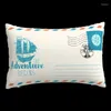 Almohada envoltura nórdica cubierta de la funda de almohada 30x50 40x60 El sofá para la decoración de la sala de estar se puede personalizar