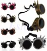 Cosplay gótico vitoriano Rivet steampunk óculos de óculos de soldagem punk4278038