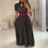 Tasarımcı Kadınlar Elbise Seksi ve Şık Dijital Baskılı Avrupa Moda Tarzı Büyük Salıncak Elbiseler Kadın Bayanlar Elbiseler Kadın Klasik Elbise Dynw