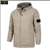 Stone Jacket Island Plus Size Coat Designer's New Men's Rushsuit Men's Long Sleeve Casual Sports Brand Zipper Outdoor Waterproof Coat Men's Dress CP Jacket 01