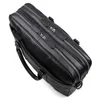 Tas Nesitu Large Black Echt lederen mannen Messenger Bags Man aktetas 14 '' Laptop Portfolio Business Travel Male #M7348