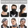 Écharpes bandanas écharpe lavables Gaïer avec des filtres en carbone de sécurité Couverture de visage polyvalent pour les hommes sports / extérieur pour hommes