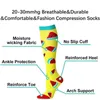 Chaussettes Hosiery Compression Chaussettes Medical Grossesse Varicose Veines Blood Circulation Diabetes KN Chaussettes extérieures Sports Running Football Cycling Y240504