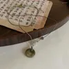 Подвесные ожерелья восковой кожаный ожерелье из бусин