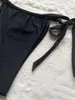 Frauen Badebekleidung XS - l Bandeau Hochbein geschnittene Riemchen Bikini weibliche Badeanzug Frauen Zwei -Stück -Kaufbadanzug Schwimmanzug K5560