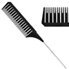 Friseur Tipp-Tail Kamm Haarfärbungshaarpartition doppelseitige Hervorhebung von Kamm Hair Salon Schneidstyling Kamm