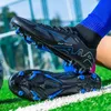 Męskie buty piłki nożnej kobiety Tffg Football Boots Niezgotane korki Traning trawy trawy nastolatki oddychające oddychające obuwia 240416