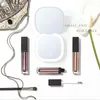 Nouveau miroir de maquillage à LED Mini compact avec léger 5x agrandir petite poche Voyage portable rose noire pliable miroir de vanité cosmétique pour
