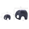 Vases Céramique Mini Vase Elephant Decoration Hydroponic Plant Salon Home Bourse Crafts Christmas Birthday Party