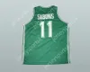 Custom Nay Mens Jeugd/Kinderen Arvydas Sabonis Zalgiris Kaunas Basketball Jersey Top gestikt S-6XL