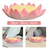 Oreiller lotus fleur forme de sol siège de sol assis mignon pour vivre roo