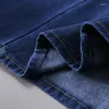 Rokken lichtblauwe denim vrouwen zomer vintage 2024 elastische geplooide knie-lengte a-line elegante vrouwelijke kleding topkwaliteit