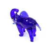 Murano Glass Elefant Figur Handwerk Ornamente Süßes Tier kleine Statue Wohnkollektion Festival Party Weihnachtsgeschenke für Kinder 240426