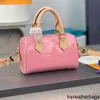 Luis Vintage Lvvl Lvity Lvse Best Women Handbag Designer Bag quality 10a Pink Pillow Patent Leather Totes Top Handle Shoulder Crossbody Bags Classic Mini Tote Remova