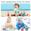 Strandspeelgoed voor kinderen geschenken 5-17 % Baby Beach Game Toys Children Sandbox Set Kit Summer Toys for Beach Play Sand Water Play Cart 240430