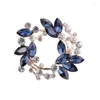 Broches broche mode beauté cristal exquise fleur papillon épingle féminine vendant la fête cadeau robe fille accessoires