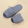 Opbergtassen 1Pair eenvoudige slippers Men Women EL Travel Spa Draagbaar vouwen met tas Home Disposable Guest Indoor Slipper