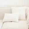 Pillow Embroidered Pillowcase With Cover Simple Stitching Living Room Sofa Modern And