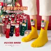 Donne Socks 2024 ARRIVO ANIME Cartoon Funny Elk Snowman Santa Claus Stampato Sox per ragazze RAGATI