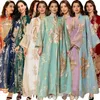 Vêtements ethniques Moyen-Orient Golden Pearl Broidered Yarn Muslim Femelles Robes maxi pour les sets de soirée des femmes