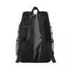 Рюкзак густые черно -белые линии рюкзаки рюкзаки для мальчиков девочки для девочек книжная сумка детские школьные сумки для ноутбука рюкзак сумки на плече