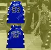 Custom nay mens Youth / Kids Nathan Scott 23 One Tree Hill Ravens Blue Basketball Jersey Tous les joueurs Top cousés S-6XL