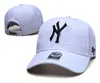 Street Ny Caps Cappelli da baseball Fashion Cappelli da uomo da donna Sports Ny Caps 16 Colori Cappuccetto in avanti Casquette Regolable Fit Hat