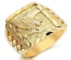 Band Gold Wings Flying Eagle European and American Men039s Ring Couple vintage Designer Jewelry52524538170044