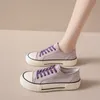 Version coréenne Chaussures en toile pour les femmes de chaussures de running bancar