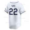 2024 City Connect Rays Baseball Jersey 25th Patch Wander Franco Randy Arozarena Wade Boggs Shane McClanahan Тайлер Глазнов Брэндоу Брэндон Лоу Шейн Баз Гарольд Рамирес