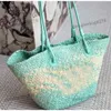 Straw Beach Borse Borsa per donne Brand Designer Spalla Frizione Strap Single Messengers Borse di lusso