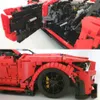 In magazzino Shelby GT500 Model Sport Car Aston V12 Tecnologia Compatibile MOC 50047 50414 Building Bricks Accessori Bricks Toy JDM 240428