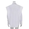 Blouses des femmes Shirt Long Robe Blanc Femme avec cravate 2024 Fashion Spring Batwing Single Single Breasted Oversize Blusa